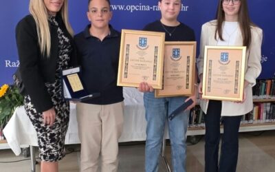 Naši učenici dobitnici Grba Općine Ražanac