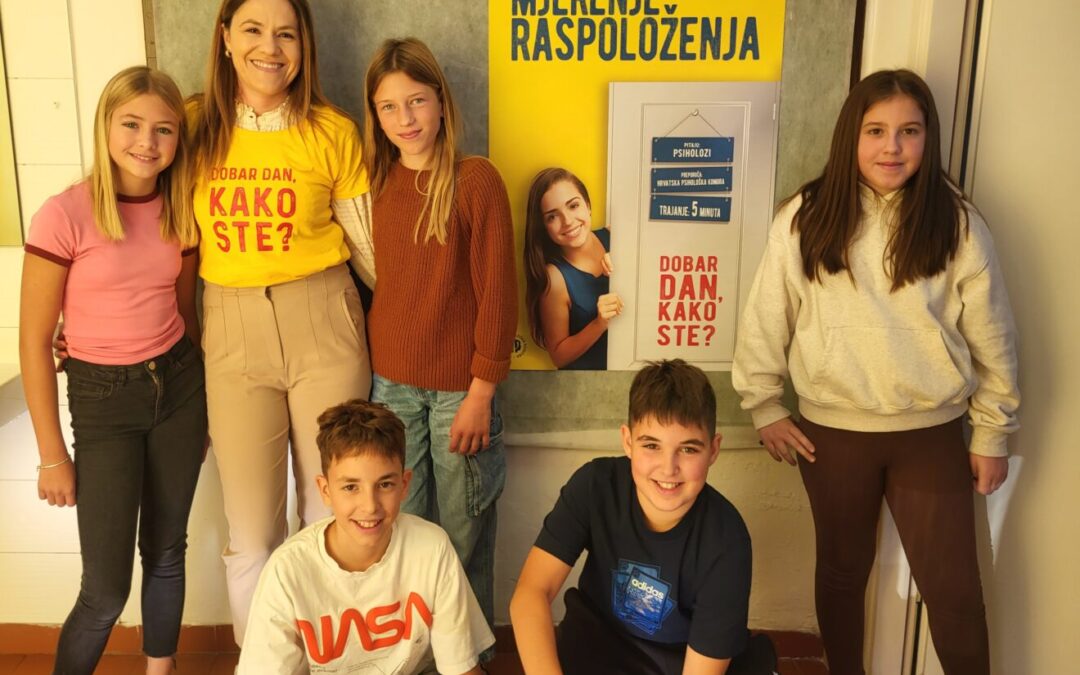 Akcija mjerenja raspoloženja „Dobar dan, kako ste?” u našoj školi